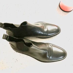 Banana Republic Black Leather Men's Boots